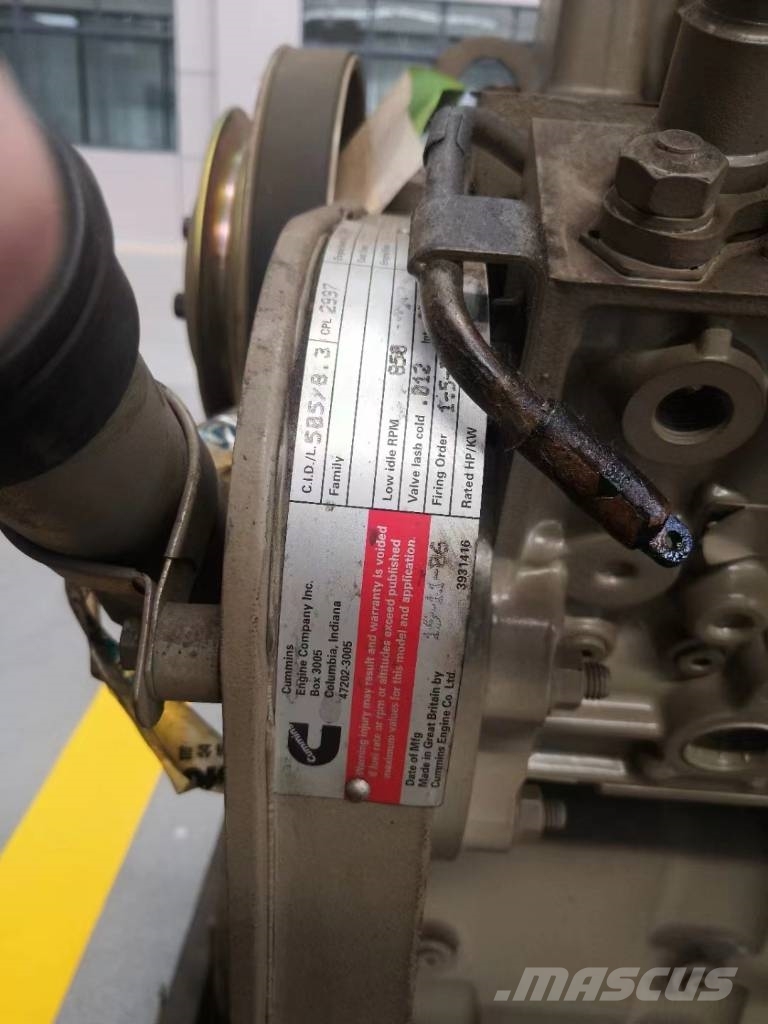Cummins 6C8.3 CPL2997 loader engine/loader motor Motorer