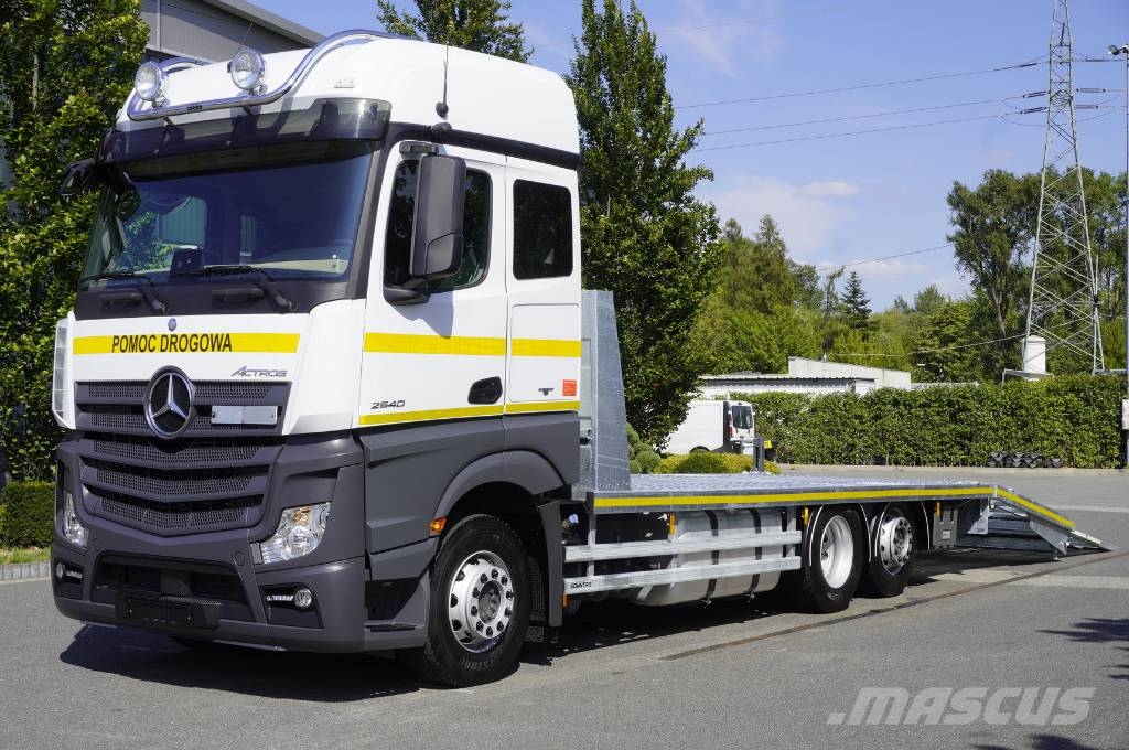 Mercedes-Benz Actros 2540 6×2 / 90 tho. km! / NEW GALVANIZED tow Camiones portamaquinaria