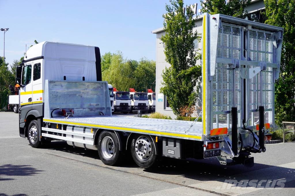 Mercedes-Benz Actros 2540 6×2 / 90 tho. km! / NEW GALVANIZED tow Camiones portamaquinaria