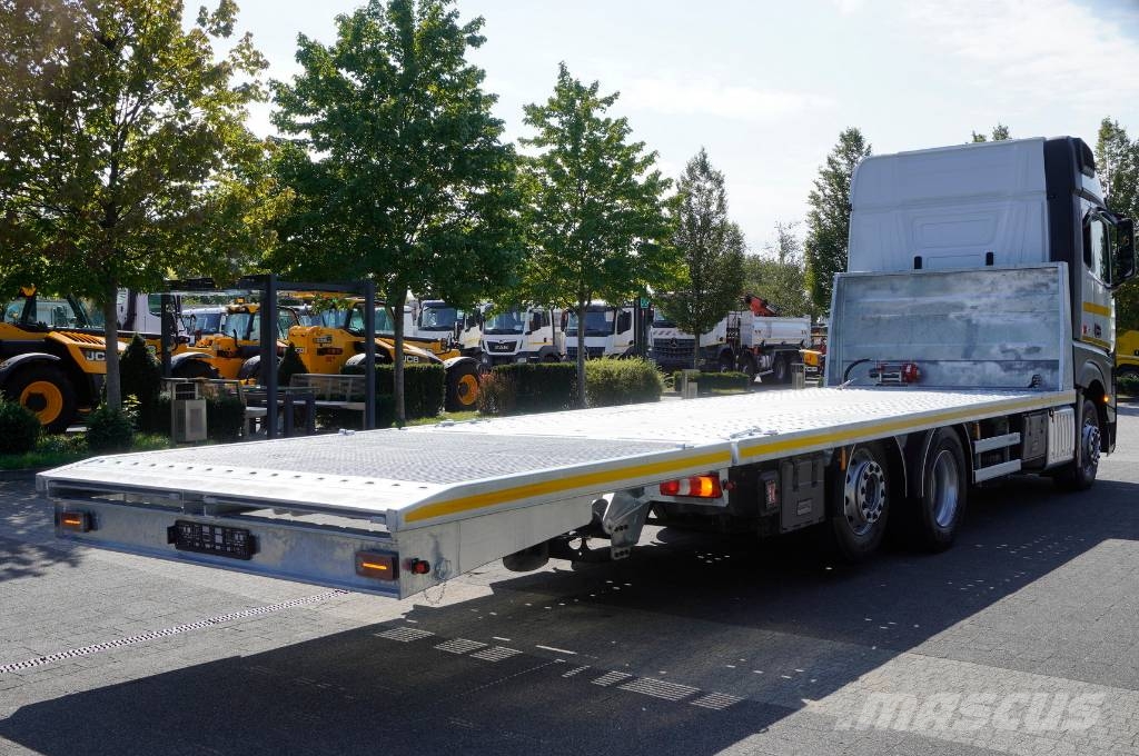 Mercedes-Benz Actros 2540 6×2 / 90 tho. km! / NEW GALVANIZED tow Camiones portamaquinaria