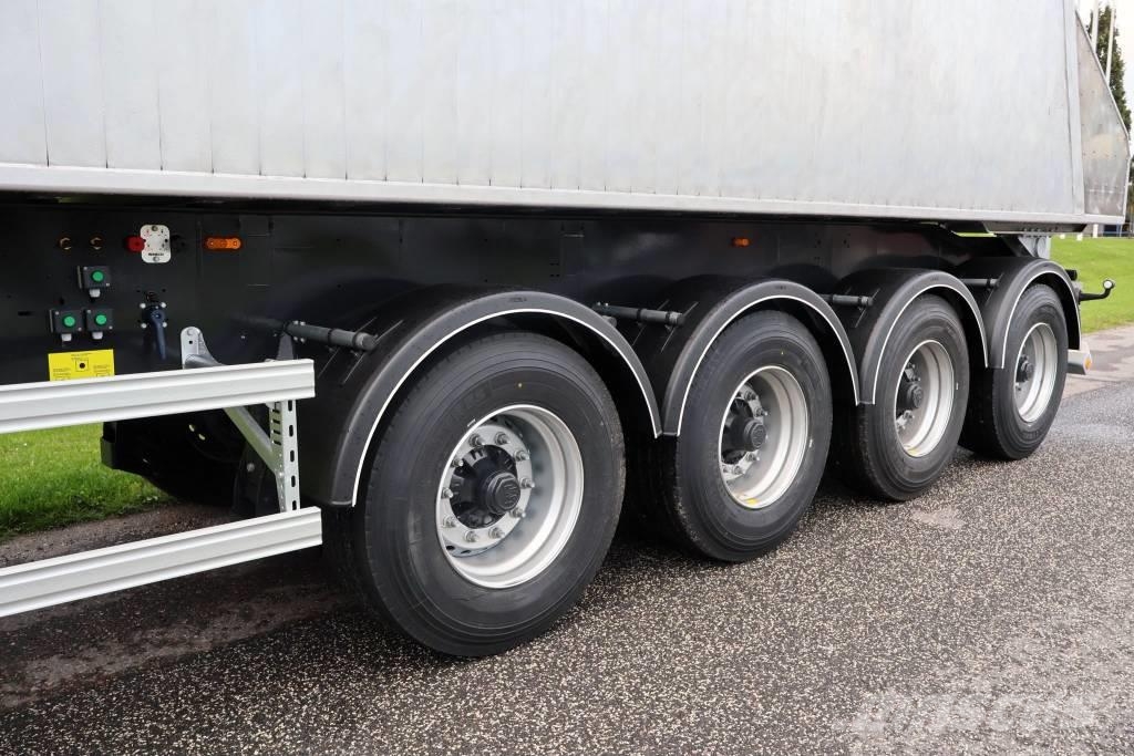 AMT TGL400 4 akslet letvægts tiptrailer Semi-trailer med tip
