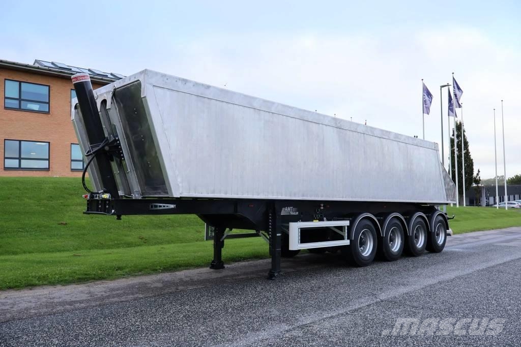 AMT TGL400 4 akslet letvægts tiptrailer Semi-trailer med tip