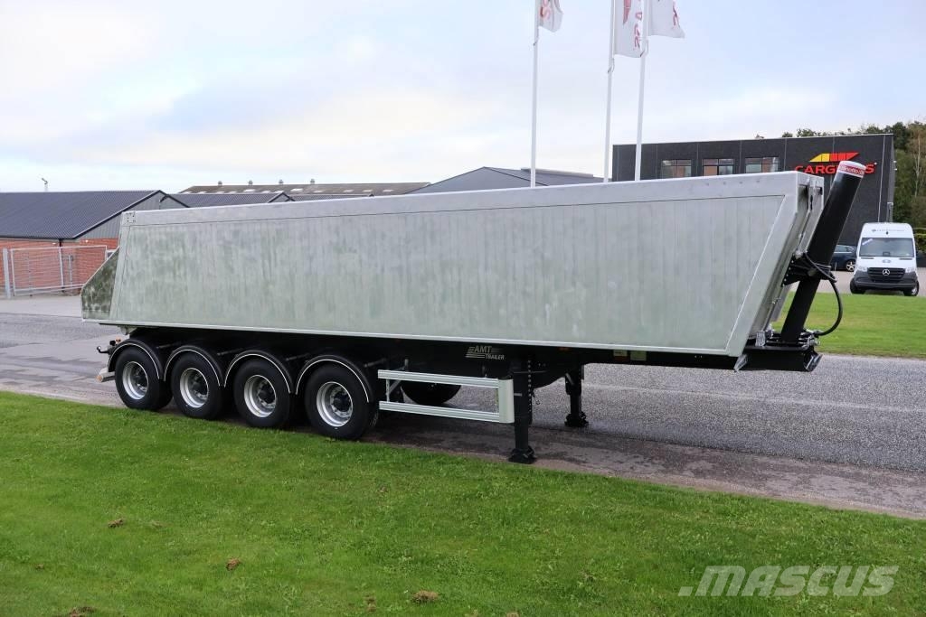 AMT TGL400 4 akslet letvægts tiptrailer Semi-trailer med tip
