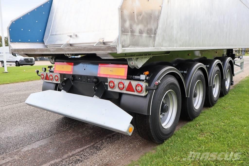 AMT TGL400 4 akslet letvægts tiptrailer Semi-trailer med tip