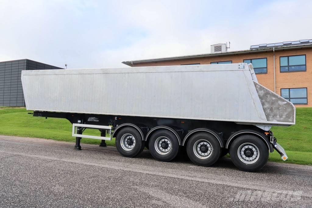 AMT TGL400 4 akslet letvægts tiptrailer Semi-trailer med tip