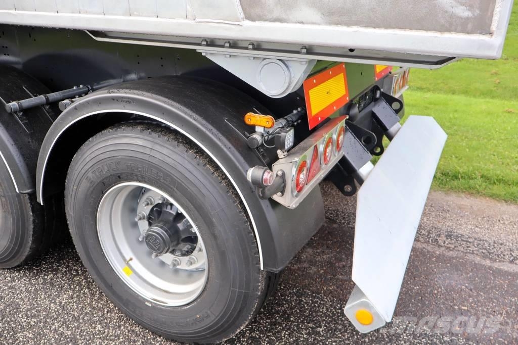 AMT TGL400 4 akslet letvægts tiptrailer Semi-trailer med tip