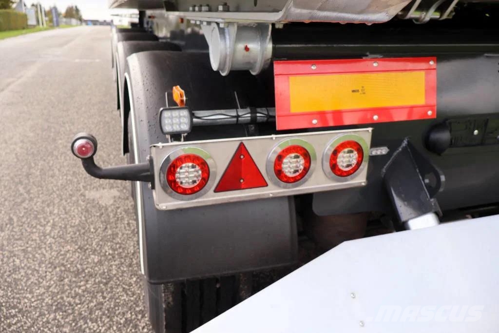AMT TGL400 4 akslet letvægts tiptrailer Semi-trailer med tip