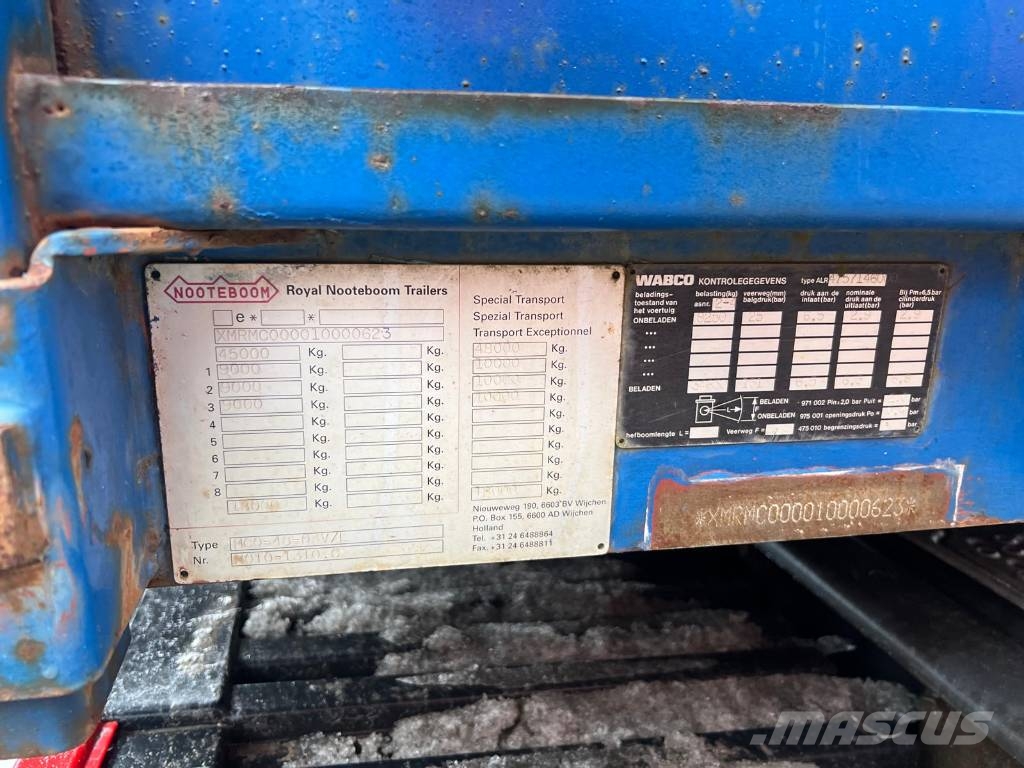 Nooteboom MCO-48-03V/L Cityanhænger