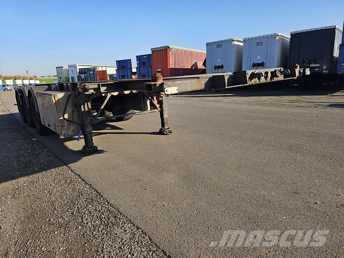 Burg 12-27 CCXGX - 30 Ft tank container chassis - ADR - Semirimorchi portacontainer