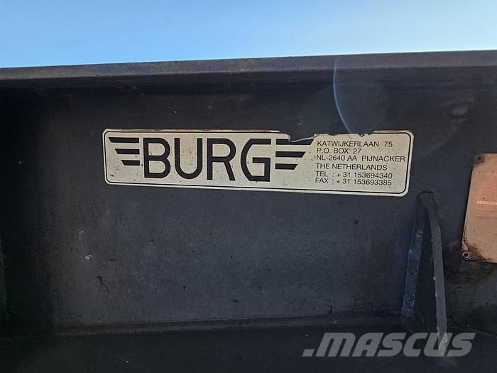 Burg 12-27 CCXGX - 30 Ft tank container chassis - ADR - Semirimorchi portacontainer