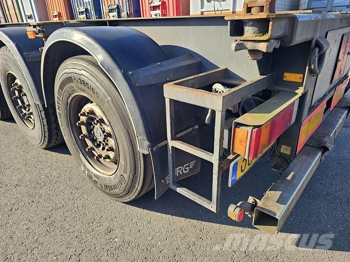 Burg 12-27 CCXGX - 30 Ft tank container chassis - ADR - Semirimorchi portacontainer