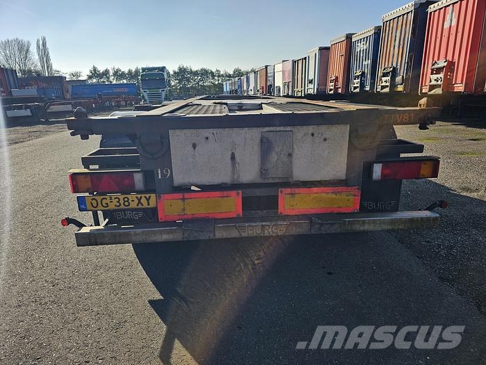 Burg 12-27 CCXGX - 30 Ft tank container chassis - ADR - Semirimorchi portacontainer