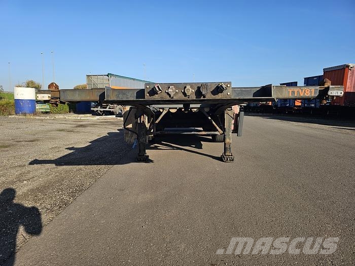 Burg 12-27 CCXGX - 30 Ft tank container chassis - ADR - Semirimorchi portacontainer