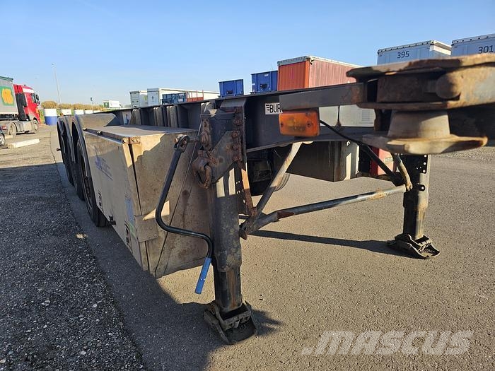 Burg 12-27 CCXGX - 30 Ft tank container chassis - ADR - Semirimorchi portacontainer