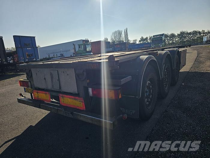 Burg 12-27 CCXGX - 30 Ft tank container chassis - ADR - Semirimorchi portacontainer