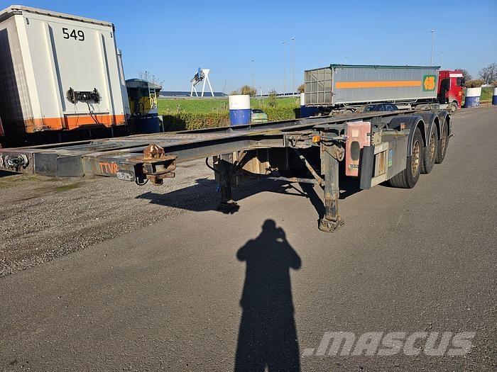 Burg 12-27 CCXGX - 30 Ft tank container chassis - ADR - Semirimorchi portacontainer