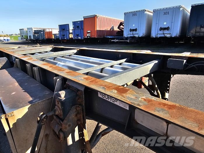 Burg 12-27 CCXGX - 30 Ft tank container chassis - ADR - Semirimorchi portacontainer