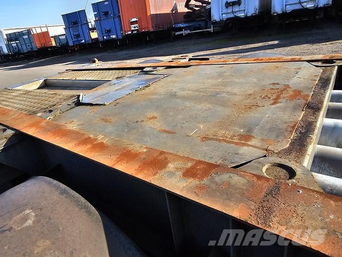 Burg 12-27 CCXGX - 30 Ft tank container chassis - ADR - Semirimorchi portacontainer