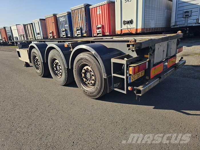Burg 12-27 CCXGX - 30 Ft tank container chassis - ADR - Semirimorchi portacontainer