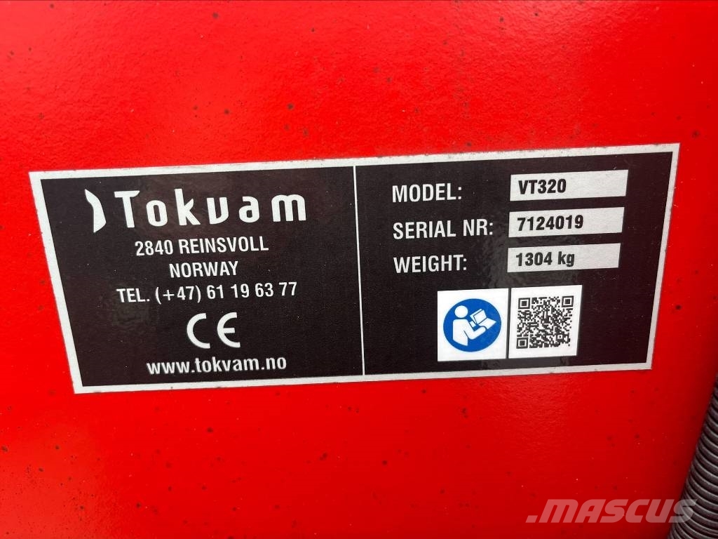 Tokvam VT 320 刮雪板和犁