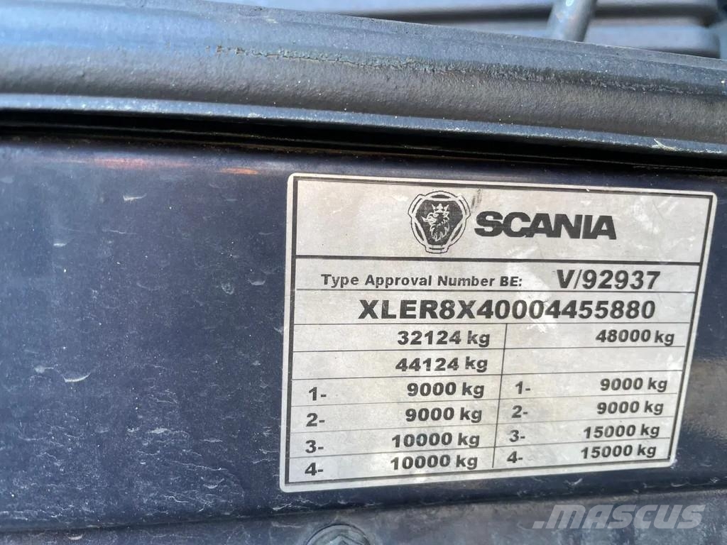 Scania R164-480 V8 Multi Lift 8x4 Full Steel Suspension M Vinçli kamyonlar