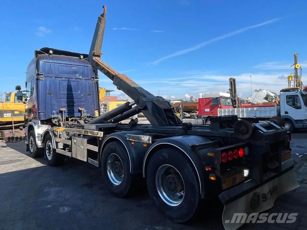 Scania R164-480 V8 Multi Lift 8x4 Full Steel Suspension M Vinçli kamyonlar