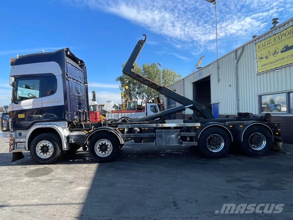 Scania R164-480 V8 Multi Lift 8x4 Full Steel Suspension M Vinçli kamyonlar
