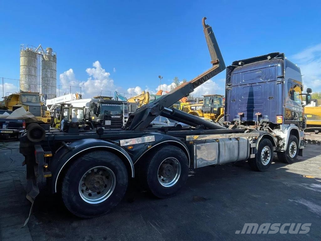 Scania R164-480 V8 Multi Lift 8x4 Full Steel Suspension M Vinçli kamyonlar