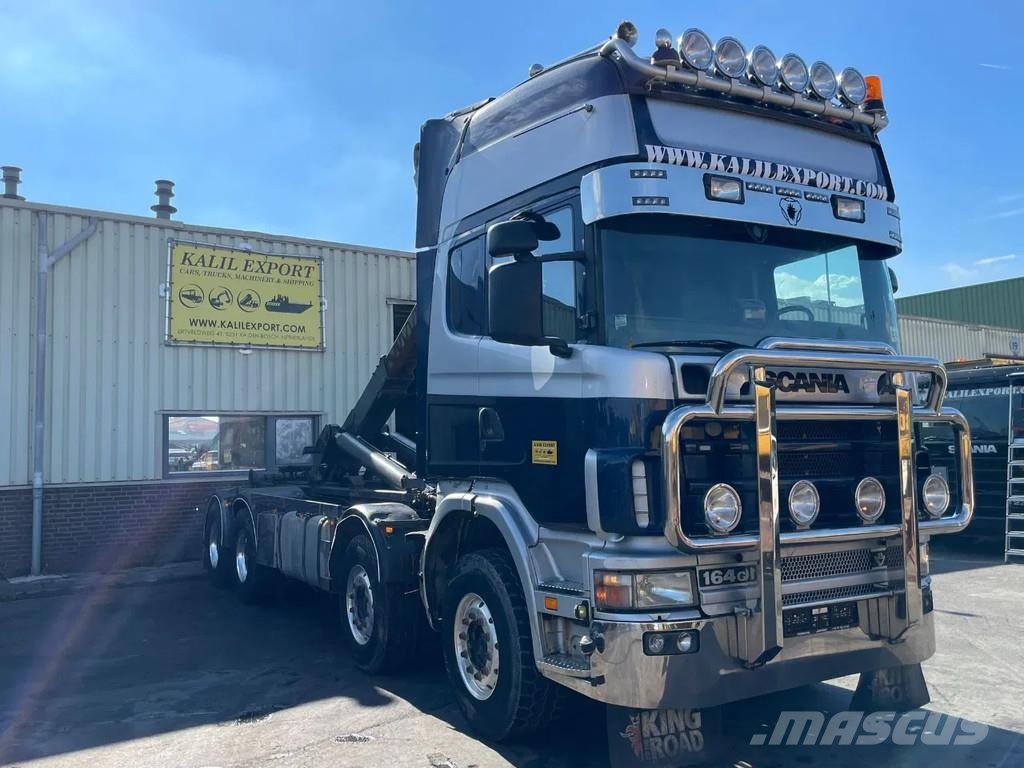 Scania R164-480 V8 Multi Lift 8x4 Full Steel Suspension M Vinçli kamyonlar