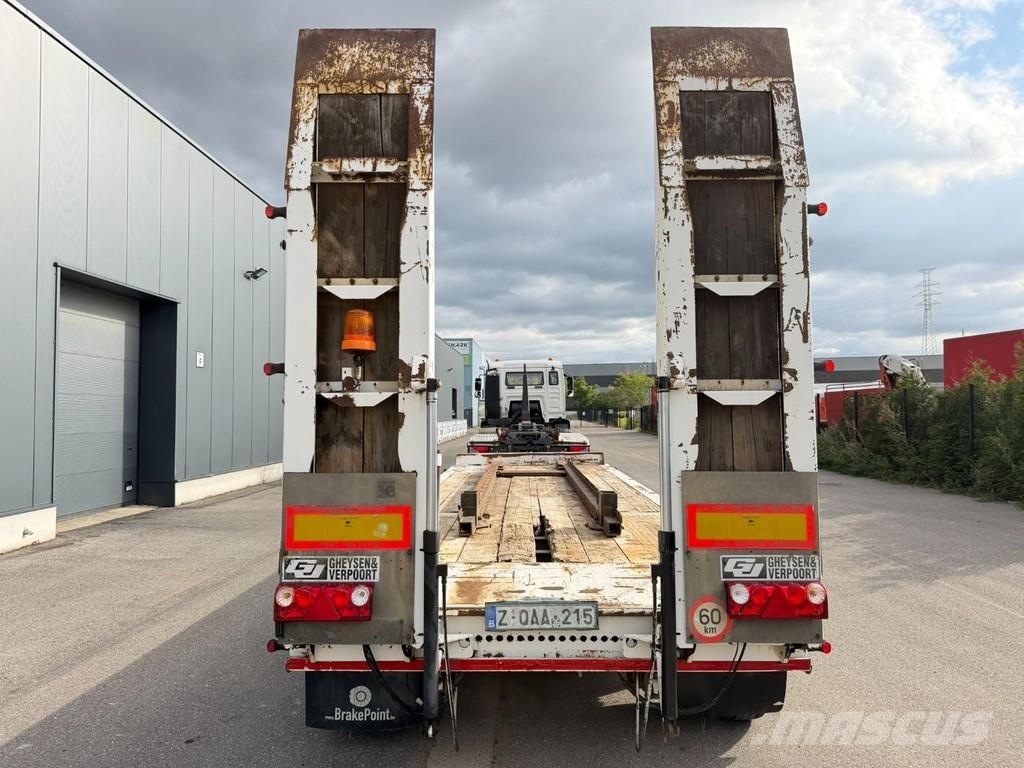  Gheysen en Verpoort R3121C 3-as DIEPLADER / LOWLOA Tieflader