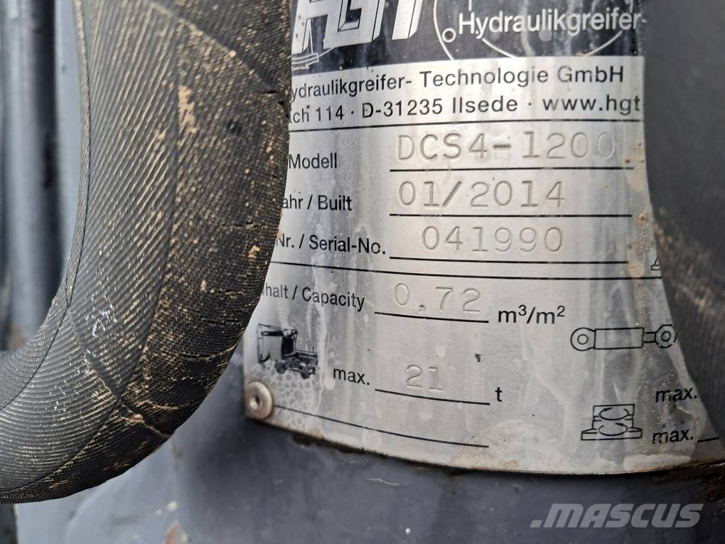 HGT DCS6-1200 Grijpers