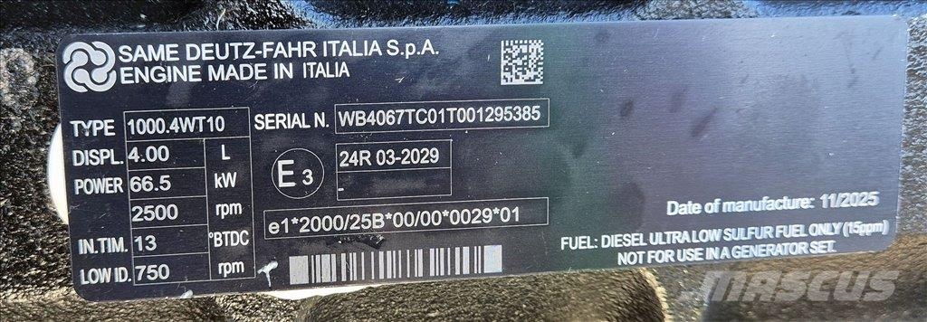 Same DEUTZ-FAHR DEUTSCHLAND GmbH 1000.4WT10 Motorok