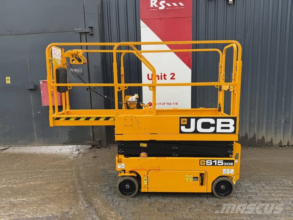 JCB S 1530 E 6m Electric Scissor Lift Škarjaste dvižne ploščadi