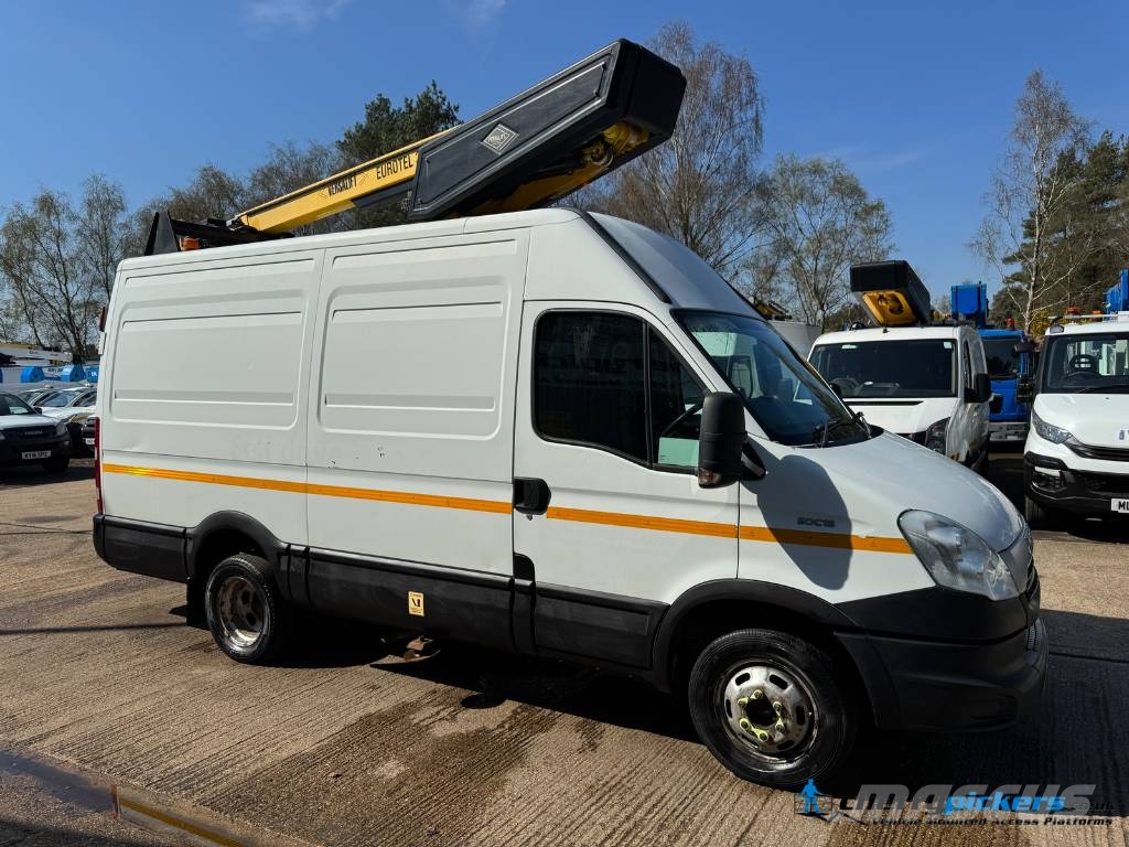 Iveco Daily Versalift ET38 Cherry Picker المنصات الهوائية المثبتة على شاحنة