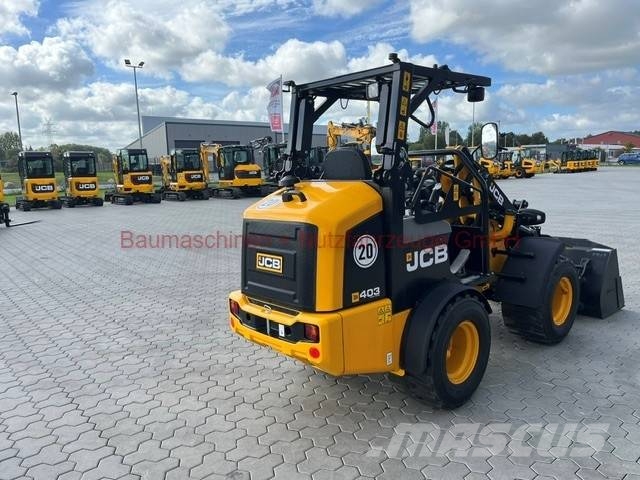 JCB 403 25PS Klappdach DEMO Kolové nakladače