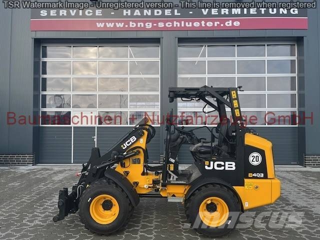 JCB 403 25PS Klappdach DEMO Cargadoras sobre ruedas