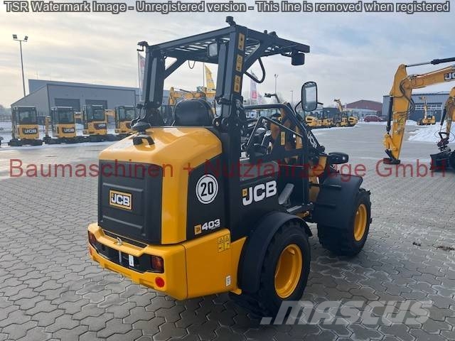 JCB 403 25PS Klappdach DEMO Cargadoras sobre ruedas