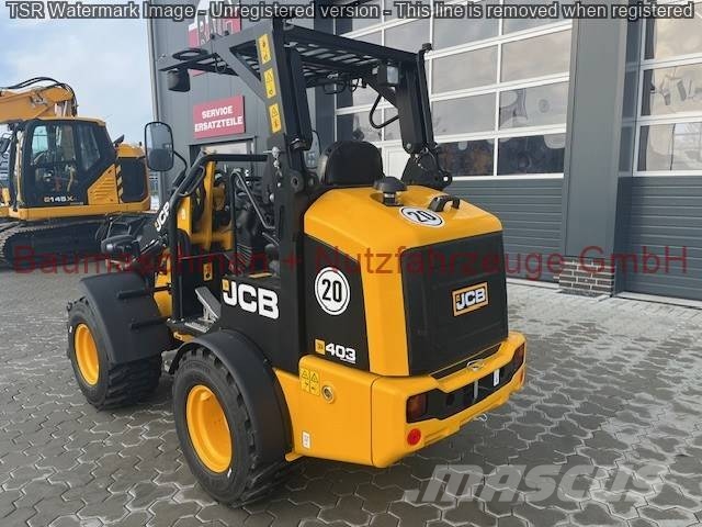 JCB 403 25PS Klappdach DEMO Cargadoras sobre ruedas