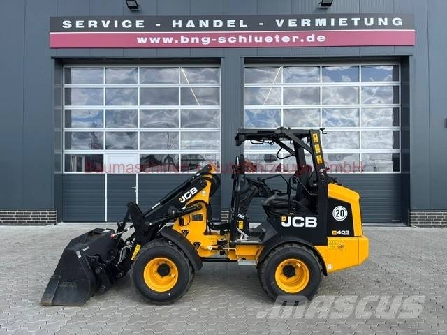 JCB 403 25PS Klappdach DEMO Kolové nakladače