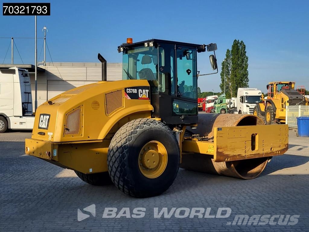 CAT CS76 B A/C Rolos compactadores monocilíndricos
