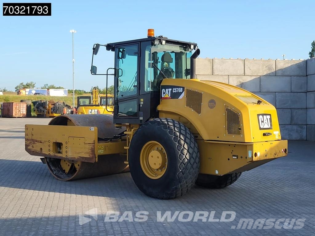 CAT CS76 B A/C Rolos compactadores monocilíndricos