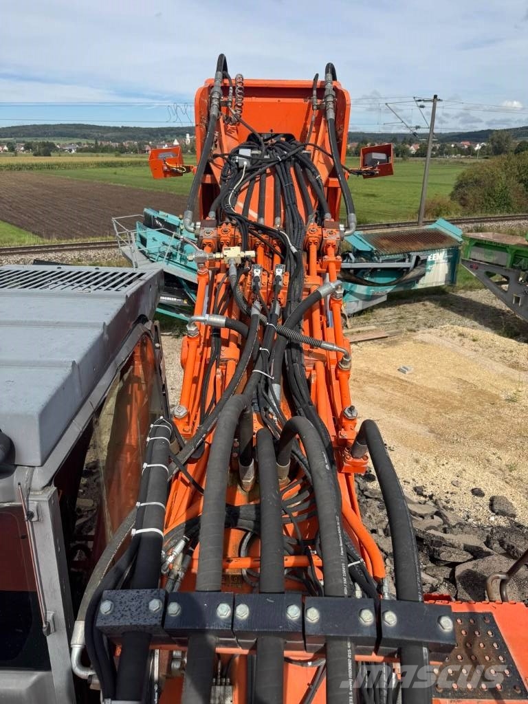 Hitachi ZX 470 LCD-3, Abbruch-Longfront, Monoausleger Long Reach Bagger