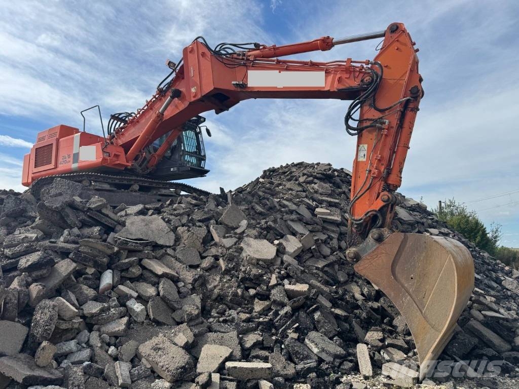 Hitachi ZX 470 LCD-3, Abbruch-Longfront, Monoausleger Long Reach Bagger
