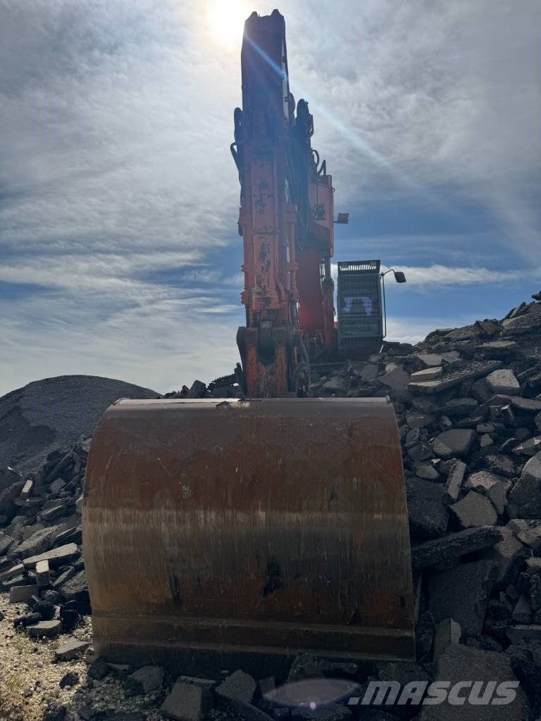 Hitachi ZX 470 LCD-3, Abbruch-Longfront, Monoausleger Long Reach Bagger