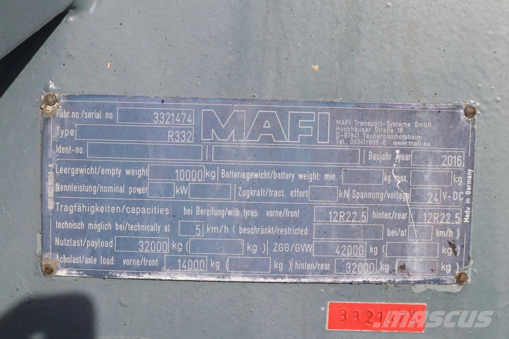 Mafi R332 | 4X4 | 32 TON | ROTATING SEAT Terminalni tegljači