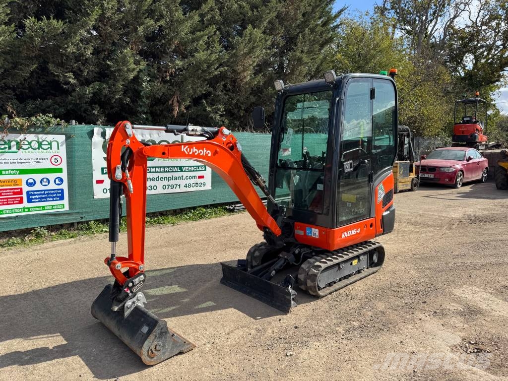 Kubota KX 016-4 ミニ油圧ショベル 7t以下（ミニユンボ・ミニディガー）