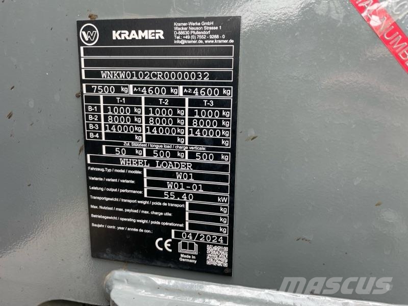 Kramer KL36.8L Φορτωτές με λάστιχα (Τροχοφόροι)