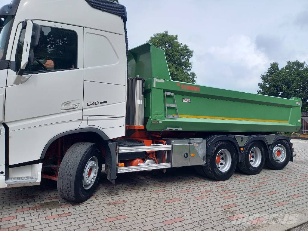 Volvo FH540, 8x4, RETARDER شاحنات قلابة
