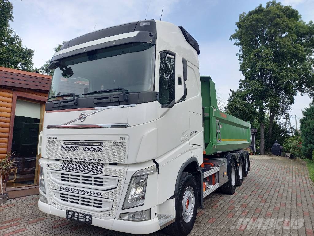 Volvo FH540, 8x4, RETARDER شاحنات قلابة