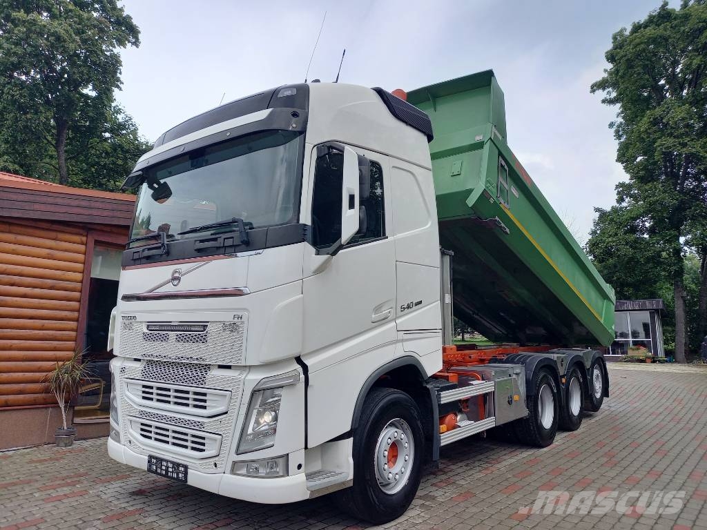 Volvo FH540, 8x4, RETARDER شاحنات قلابة